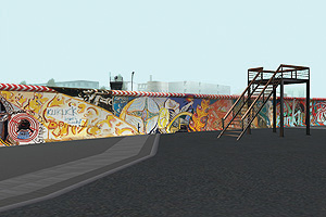 Image from Virtuelle Mauer/ReConstructing the Wall