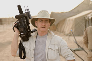 Bill Gentile in Afghanistan shooting a documentary for PBS NOW