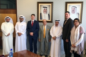 Admissions Director David Green and Executive in Residence Dr. Ghiyath Nakshbendi met with presidents, provosts, deans, and department chairs at business schools.