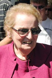 Madeleine Alright 2010, Copyright Gannett