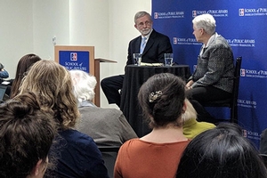 Former EPA Director Gina McCarthy Visits the School of Public Affairs