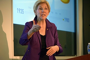 Elizabeth Warren Speech to AU Students