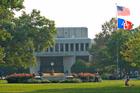 Bender Library from quad