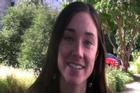 Environmental science student Nicole Condon