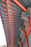Image of decorated Korean roof