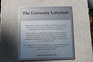 Labyrnith dedication