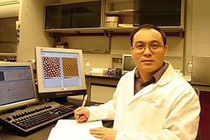 Professor and Chemistry Department chair Shouzhong Zou. 