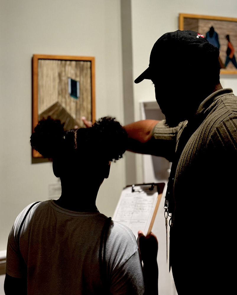 Dixon teaching at a The Phillips Collection Dixon teaching at a The Phillips Collection