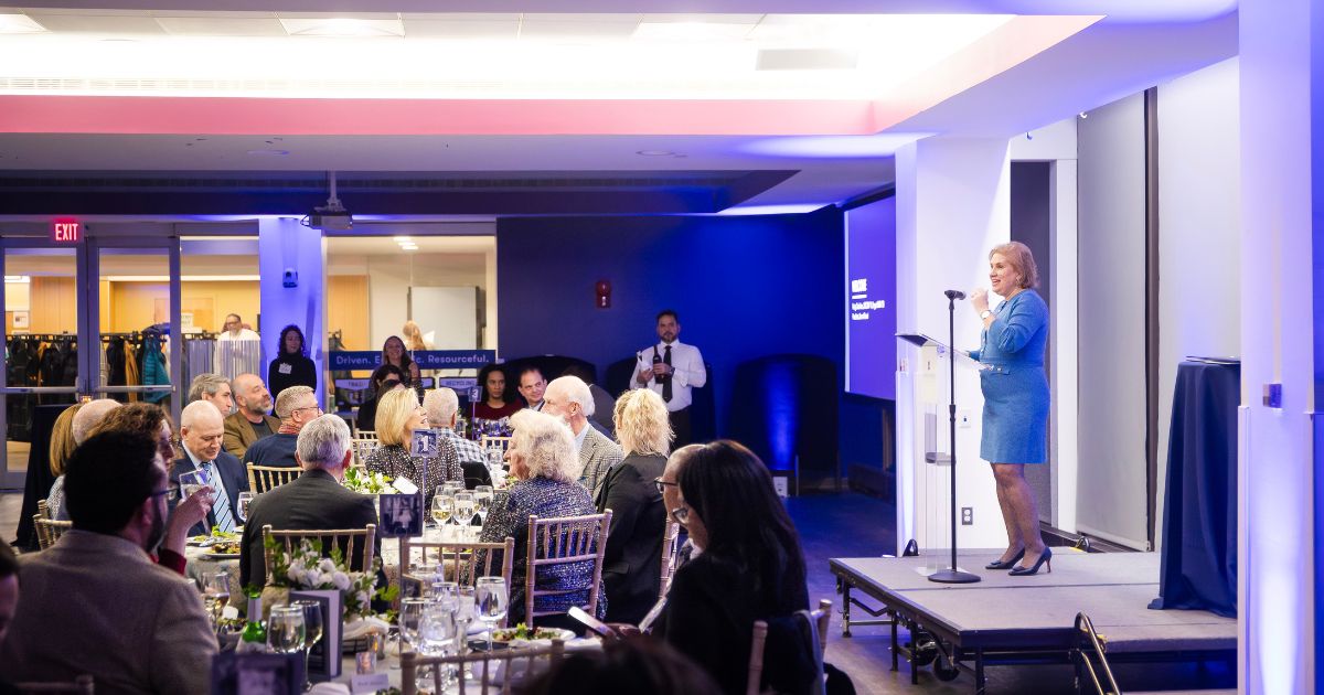 Patty Caballero speaking at AUAB Dinner Patty Caballero speaking at AUAB Dinner