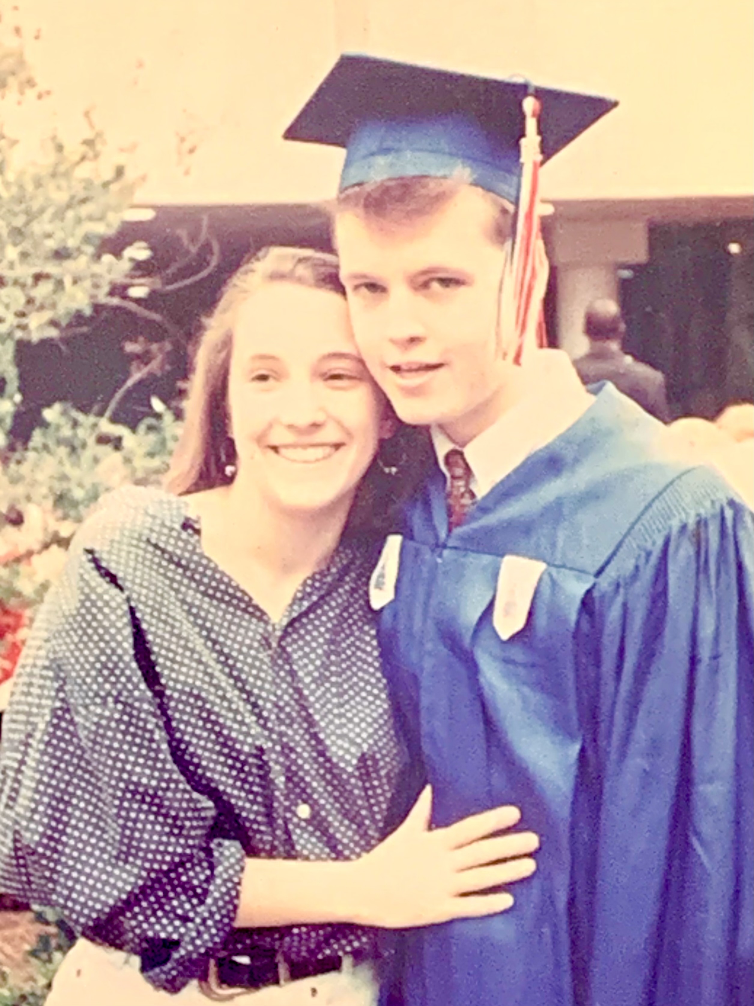 Dave Noll at his AU graduation Dave Noll at his AU graduation