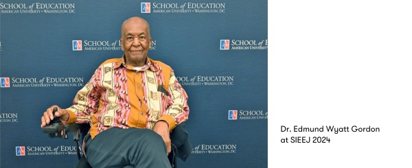 Dr. Edmund Wyatt Gordon at SIEEJ 2024
