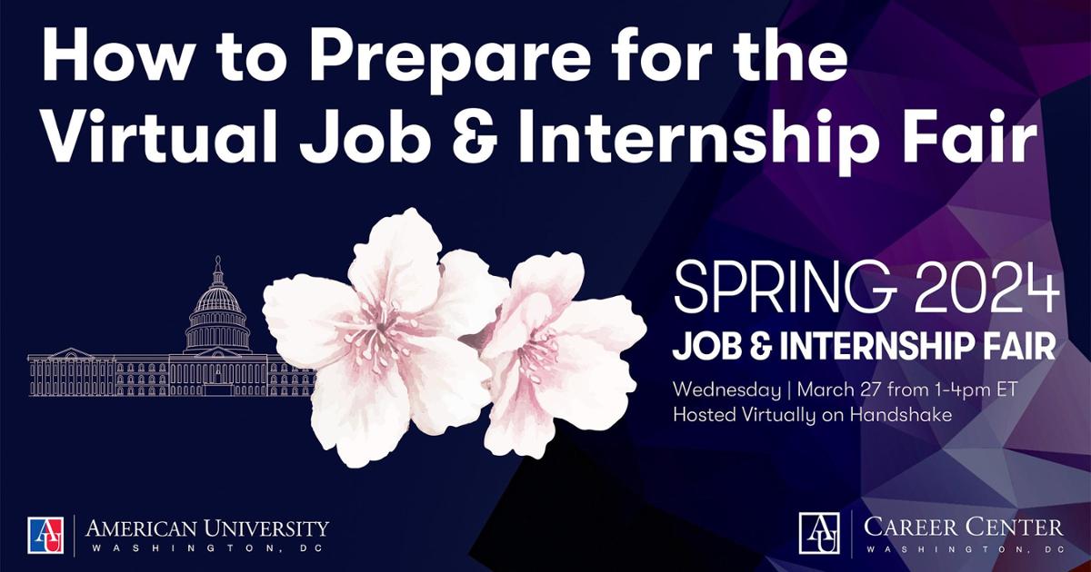 Job And Internship Fairs | American University, Washington, DC