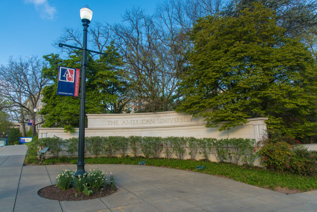 Entrance to American University