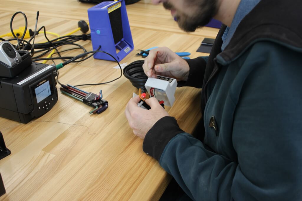 Assembling the game point counter