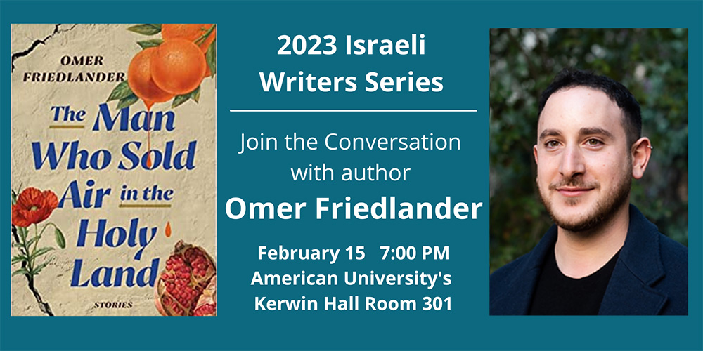 Conversation with Omer Friedlander, Feb. 15, 2023