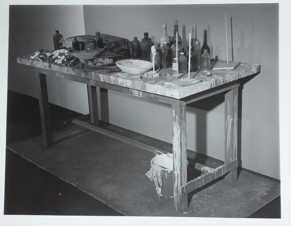 Yuri Schwebler, Giacometti's Table, 1981.