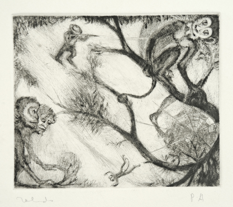 Francisco Toledo, Monos En El Árbo (Monkeys in a Tree)