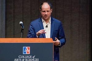 Nate Silver lectures to the AU community