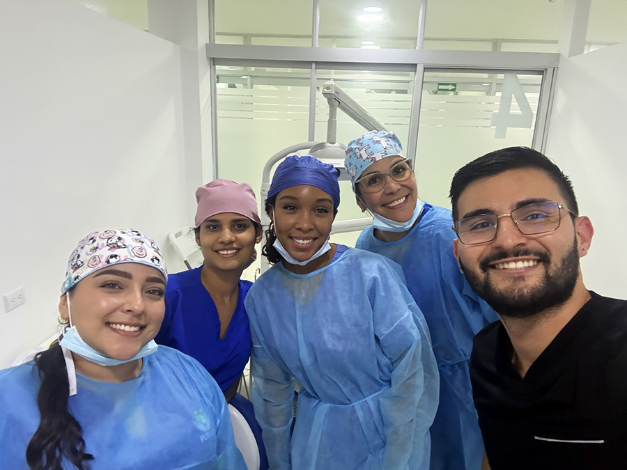 Selene Florival-Victor at FUSADI Dental Hospital