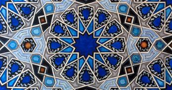 Joanne Allen, Geometric pattern from the Ummayad Mosque in Damascus, 2021 (detail)