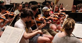 AU Symphony Orchestra. Photo: Kate Zuckerman