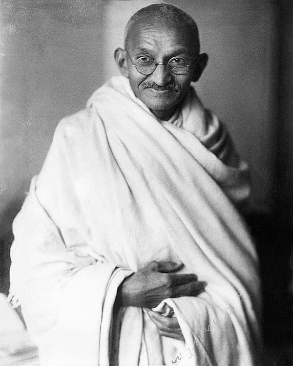 Mahatma Gandhi, 1931.