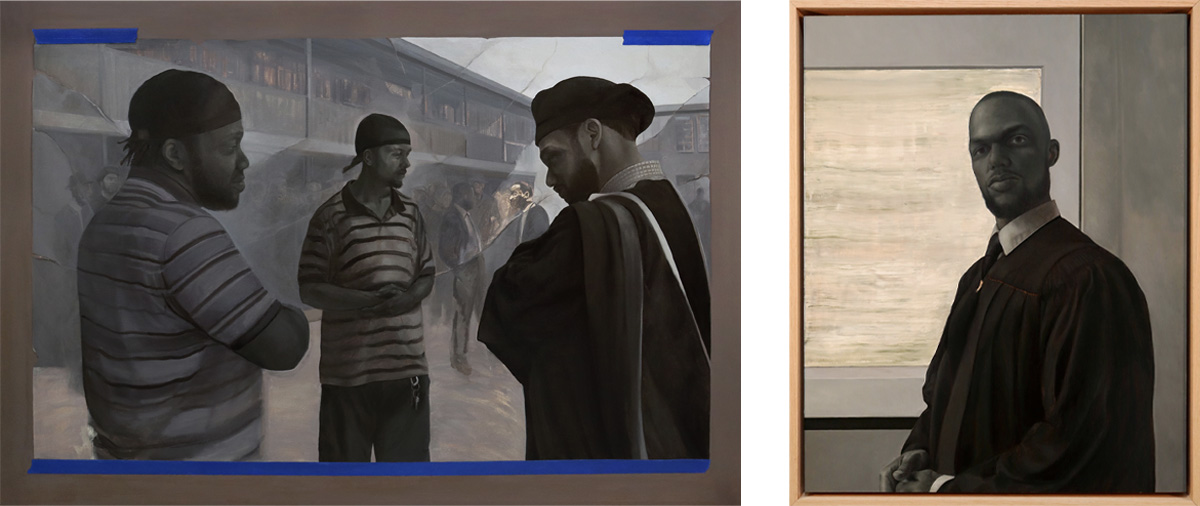  For A.G. Gaston (Birmingham) and After Image, paintings by Kyle Hackett