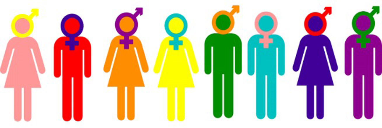 Figures with different gender symbols on them