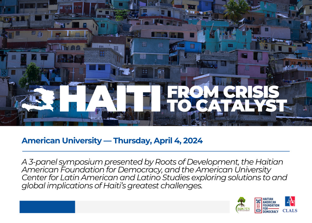 Haiti - event flyer