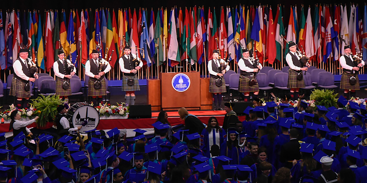 Commencement American University, Washington, DC