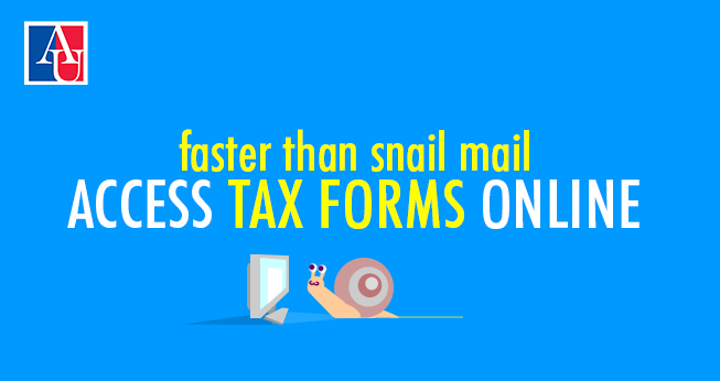 Access tax forms online by following the instructions below.
