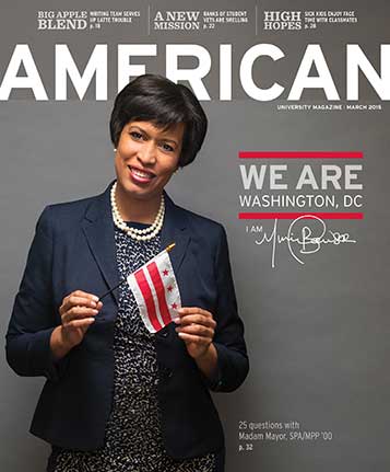 March 2015 cover of American with DC Mayor Muriel Bowser