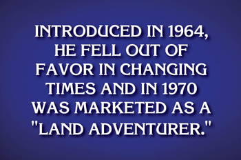 Introduced in 1964, he fell out of favor in changing times and in 1970 was marketed as a land adventurer