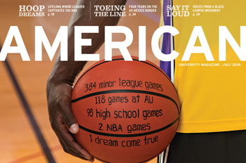 cover of the July 2018 American magazine with Andre Ingram