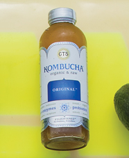 bottle of kombucha