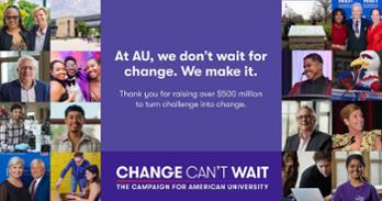 Change Can't Wait Campaign Wraps Up