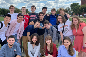 Fall 2019 Gap Students on a site visit