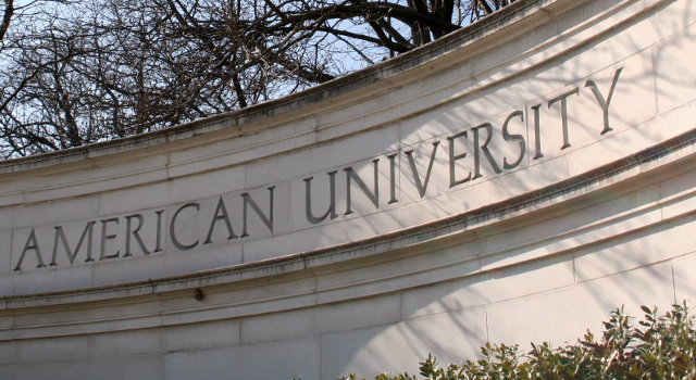 Sign - The American University