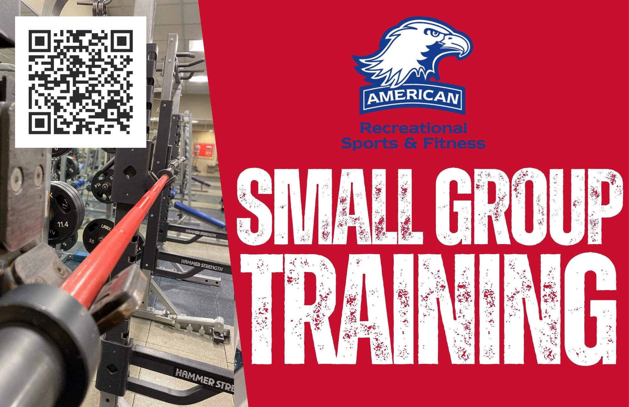 Interested in small group training at AU!