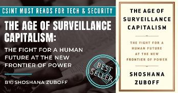 Title slide for The Age of Surveillance Capitalism Book Review