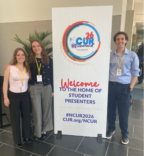 Natalie and other SIS students at NCUR
