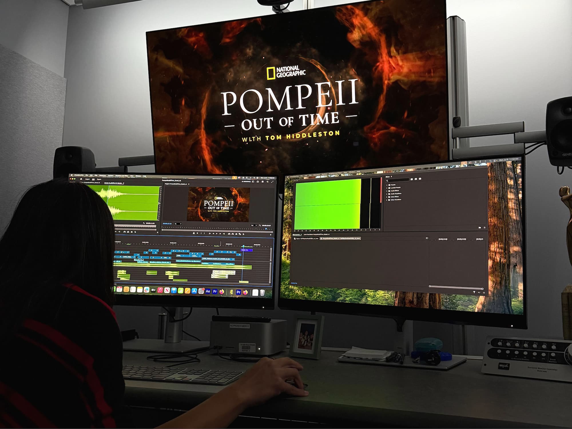 video editing Pompeii Out of Time