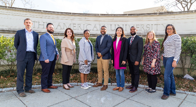 The second cohort of AU School of Education's Educational Doctor of Education in Education Policy and Leadership