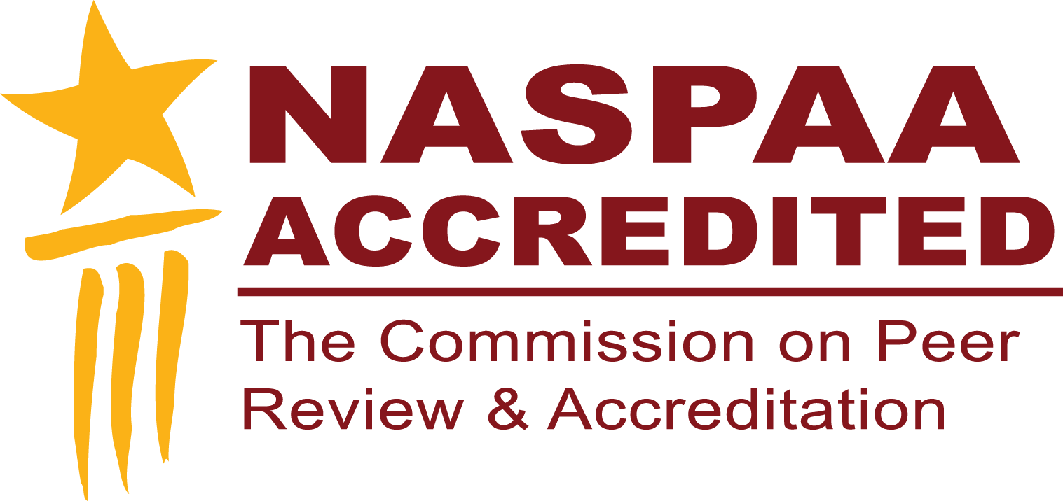 NASPAA Accredited Logo Full Color