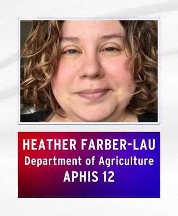 Heather Farber-Lau, USDA, APHIS 12