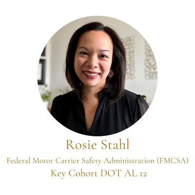 Rosie Stahl Federal Motor Carrier Safety Administration (FMCSA)  Key Cohort DOT AL 12