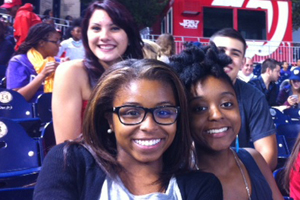 PPL Scholars at the Nationals game