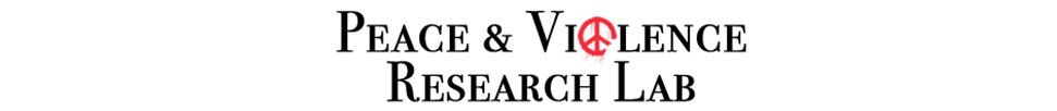 Peace and Violence Research Lab header