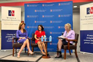 Norah O'Donnell, Kate Andersen Brower, and Jane Hall