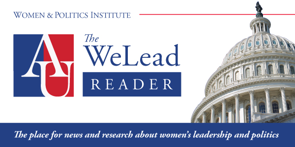 The WeLead Reader, the place of news and research about women's leadership and politics